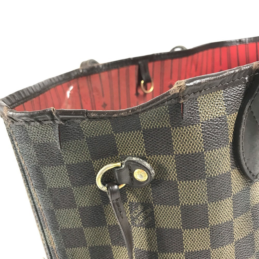 LOUIS VUITTON N51105 ダミエ ネヴァーフルMM ネヴァーフル MM カバン バッグ ショルダーバッグ 肩掛け トートバッグ ダミエキャンバス レディース エベヌ ブラウン