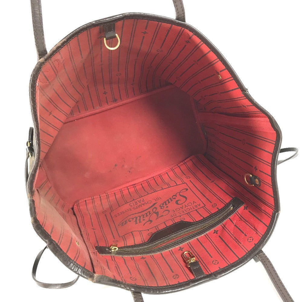 LOUIS VUITTON N51105 ダミエ ネヴァーフルMM ネヴァーフル MM カバン バッグ ショルダーバッグ 肩掛け トートバッグ ダミエキャンバス レディース エベヌ ブラウン