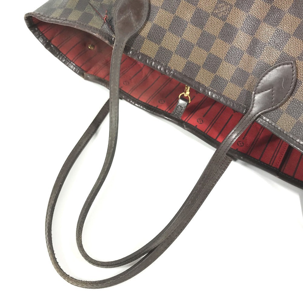 LOUIS VUITTON N51105 ダミエ ネヴァーフルMM ネヴァーフル MM カバン バッグ ショルダーバッグ 肩掛け トートバッグ ダミエキャンバス レディース エベヌ ブラウン