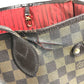 LOUIS VUITTON N51105 ダミエ ネヴァーフルMM ネヴァーフル MM カバン バッグ ショルダーバッグ 肩掛け トートバッグ ダミエキャンバス レディース エベヌ ブラウン