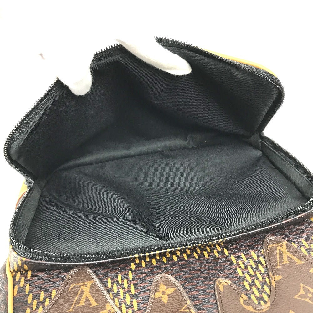 LOUIS VUITTON N40380 ダミエ ジャイアント NIGOコラボ バックパック リュックサック カバン リュックサック ダミエキャンバス ユニセックス ブラウン