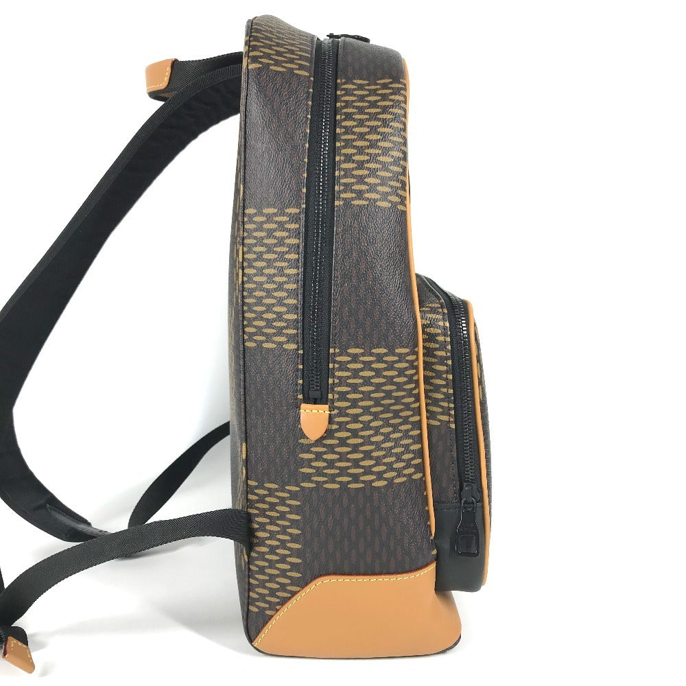 LOUIS VUITTON N40380 ダミエ ジャイアント NIGOコラボ バックパック リュックサック カバン リュックサック ダミエキャンバス ユニセックス ブラウン