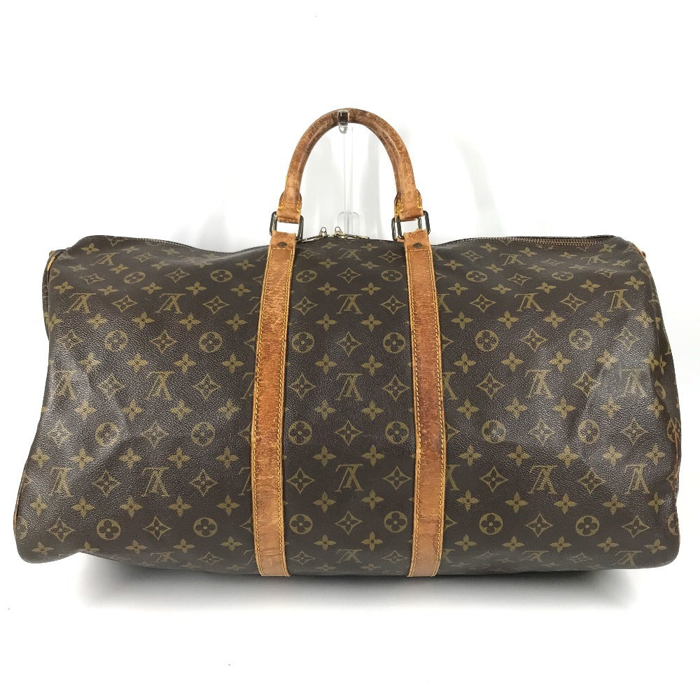 LOUIS VUITTON M41414 Monogram KeepallBandouliere55 Bag Travel Bag Travel Bag Hand Bag Duffle Bag MonogramCanvas Brown Used