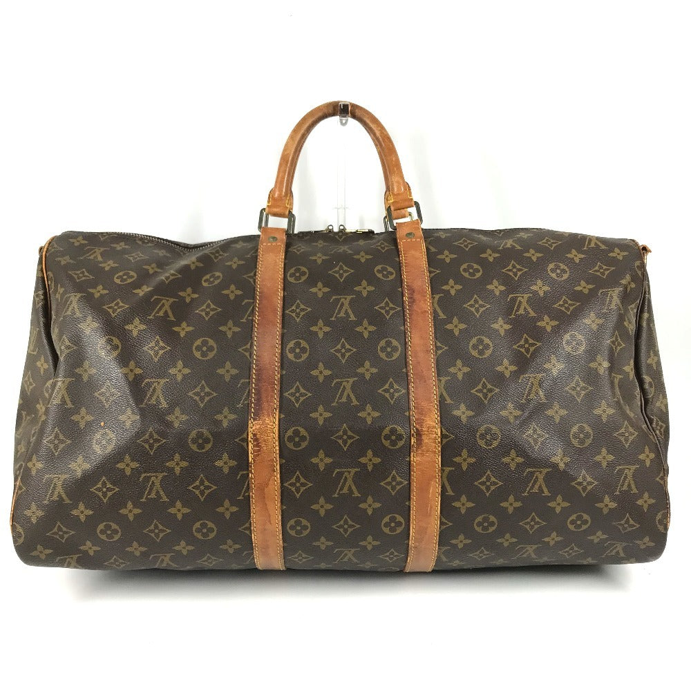 LOUIS VUITTON M41414 Monogram KeepallBandouliere55 Bag Travel Bag Travel Bag Hand Bag Duffle Bag MonogramCanvas Brown Used