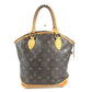 LOUIS VUITTON M40102 Monogram Lockit Tote Bag Hand Bag MonogramCanvas Brown Used