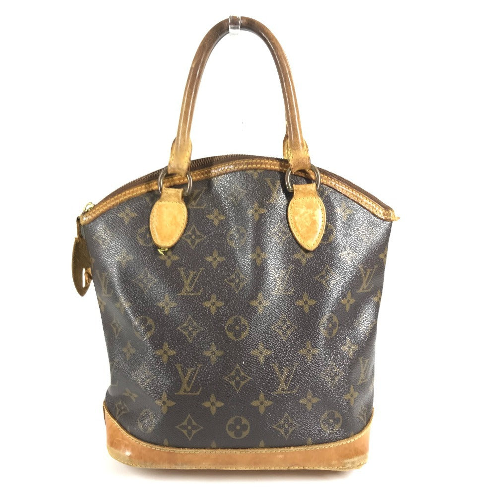 LOUIS VUITTON M40102 Monogram Lockit Tote Bag Hand Bag MonogramCanvas Brown Used