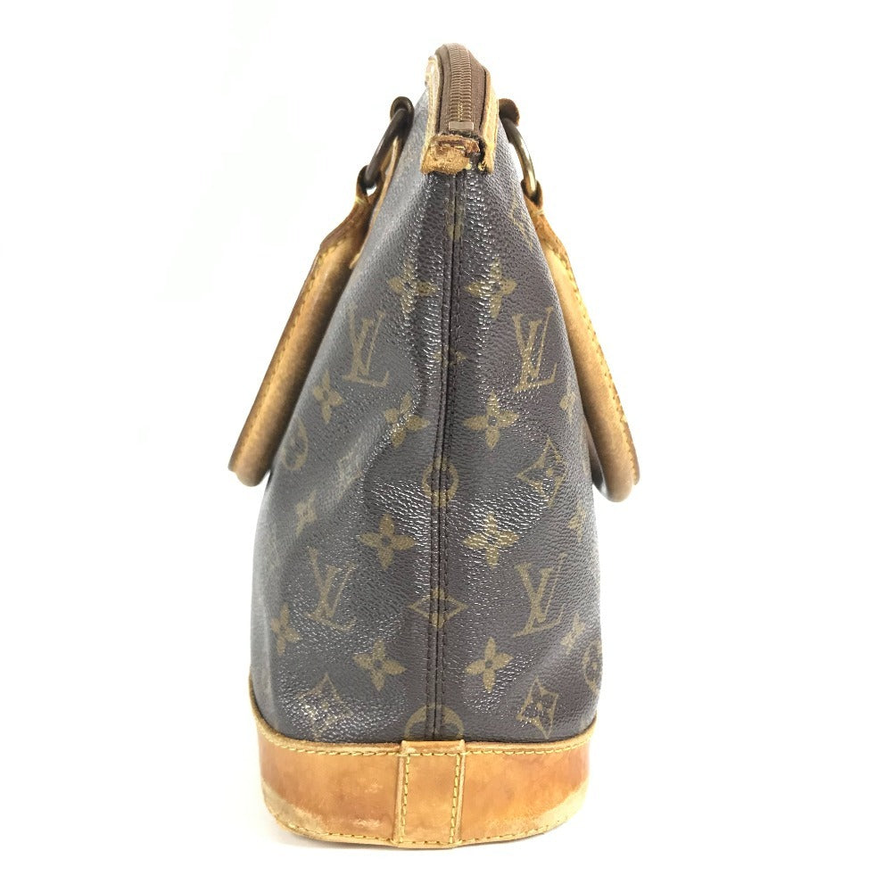 LOUIS VUITTON M40102 Monogram Lockit Tote Bag Hand Bag MonogramCanvas Brown Used