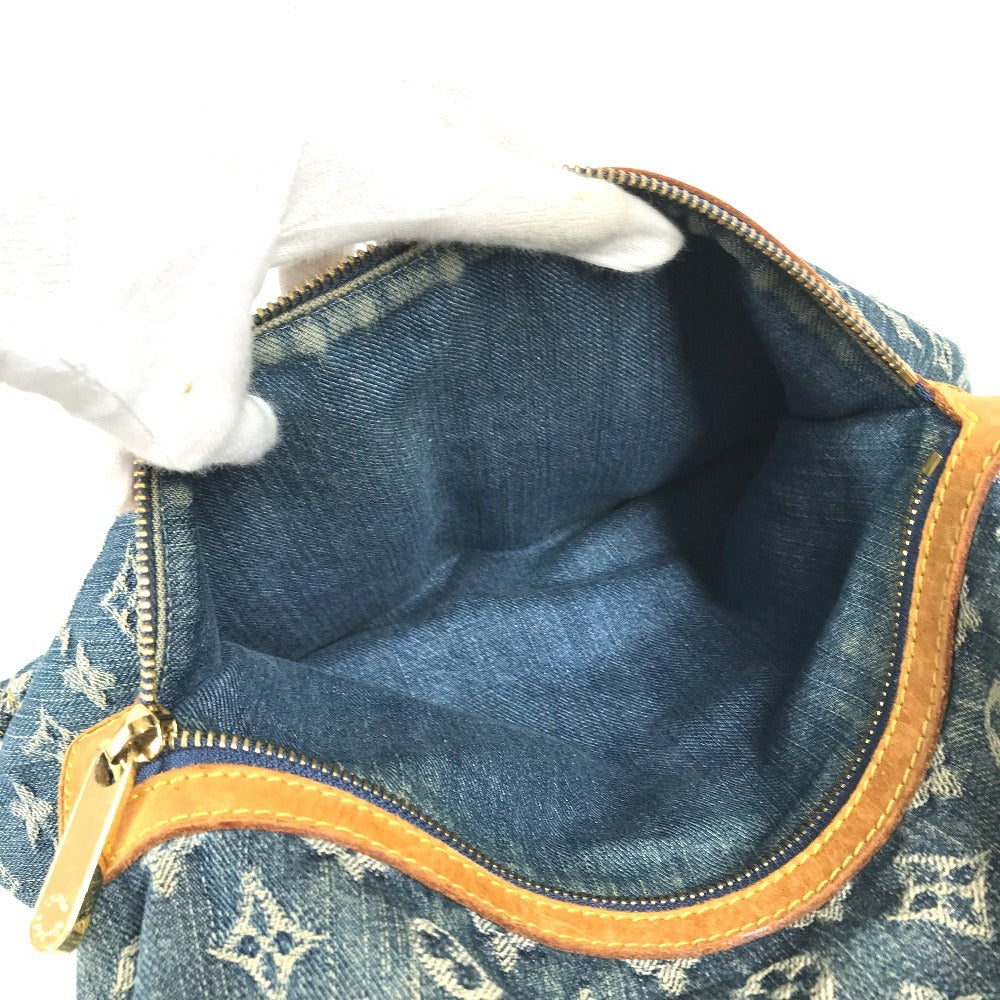 LOUIS VUITTON M95048 MonogramDenim Baggy GM Shoulder bag with pockets Shoulder Bag MonogramDenim blue Used