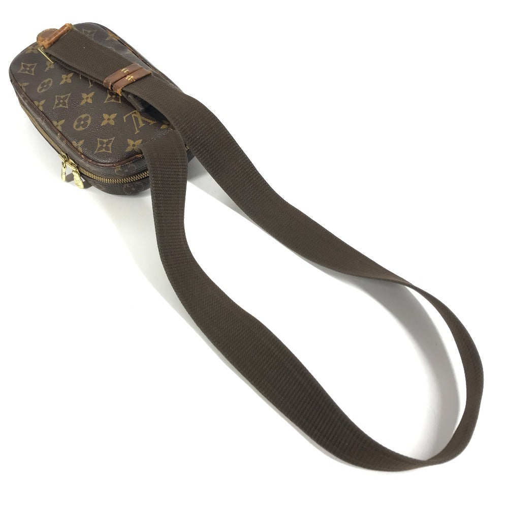 LOUIS VUITTON M51870 Monogram Pochette Gange PochetteGange Bag, Shoulder Bag, Crossbody Bag, Sling Bag body bag MonogramCanvas Brown Used