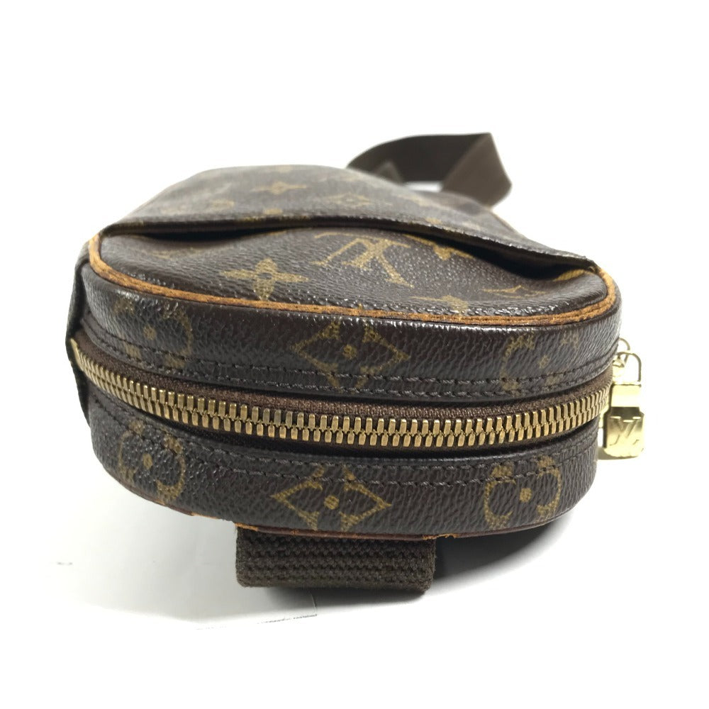 LOUIS VUITTON M51870 Monogram Pochette Gange PochetteGange Bag, Shoulder Bag, Crossbody Bag, Sling Bag body bag MonogramCanvas Brown Used
