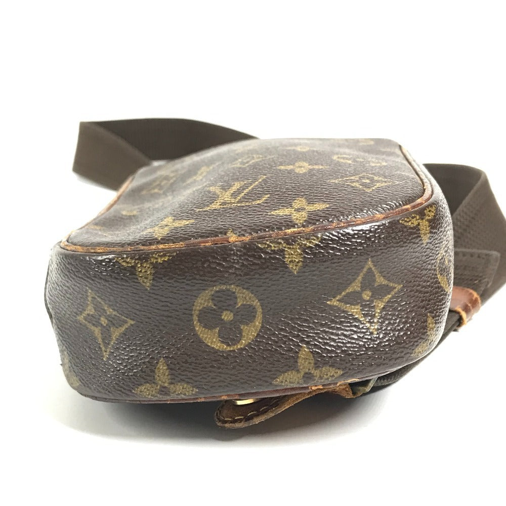 LOUIS VUITTON M51870 Monogram Pochette Gange PochetteGange Bag, Shoulder Bag, Crossbody Bag, Sling Bag body bag MonogramCanvas Brown Used