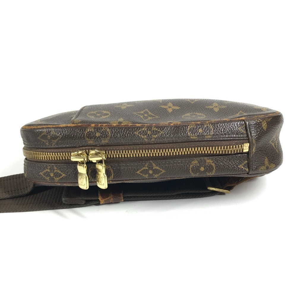 LOUIS VUITTON M51870 Monogram Pochette Gange PochetteGange Bag, Shoulder Bag, Crossbody Bag, Sling Bag body bag MonogramCanvas Brown Used