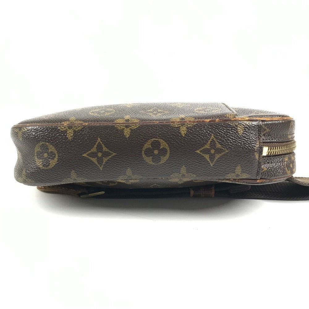 LOUIS VUITTON M51870 Monogram Pochette Gange PochetteGange Bag, Shoulder Bag, Crossbody Bag, Sling Bag body bag MonogramCanvas Brown Used