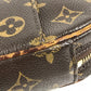 LOUIS VUITTON M51870 Monogram Pochette Gange PochetteGange Bag, Shoulder Bag, Crossbody Bag, Sling Bag body bag MonogramCanvas Brown Used