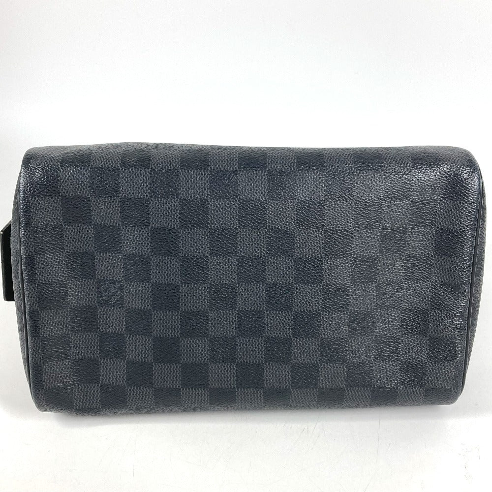 LOUIS VUITTON N40127 Damier Graphite Dopp Kit Dopp Kit Bag Pouch Clutch Bag Cluch Bag DamierGraphiteCanvas Black Used