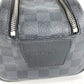 LOUIS VUITTON N40127 Damier Graphite Dopp Kit Dopp Kit Bag Pouch Clutch Bag Cluch Bag DamierGraphiteCanvas Black Used