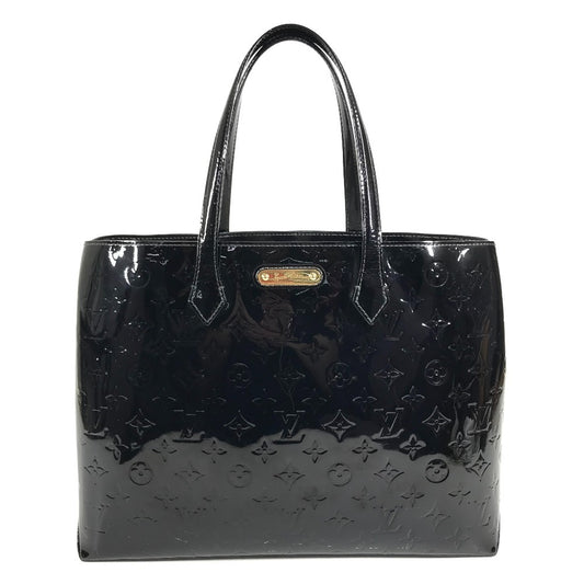 LOUIS VUITTON M91441 MonogramVernis WilshereMM Wilshere MM Bag Shoulder Bag Tote Bag Shoulder Bag MonogramVernisCanvas Blanc Corail White Used
