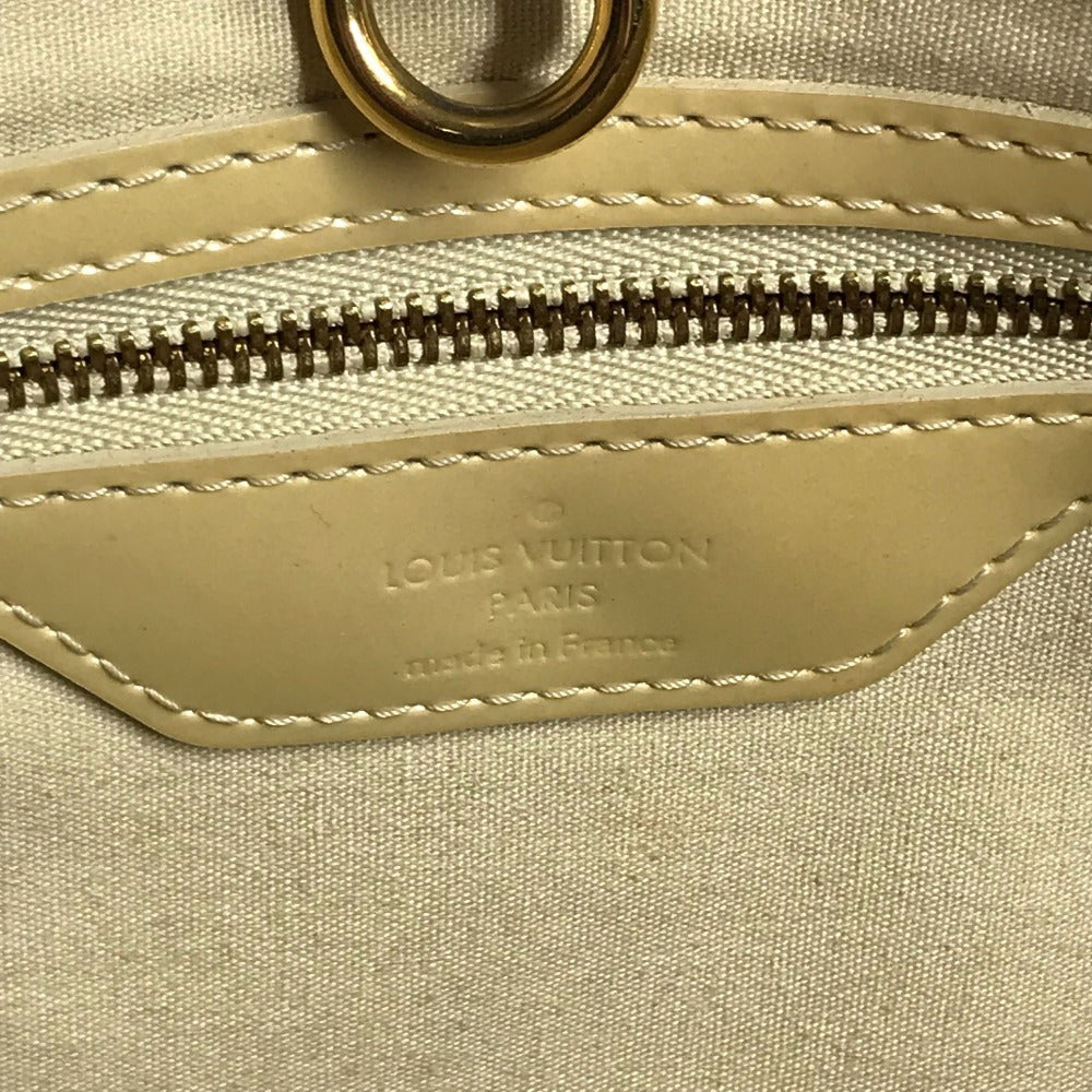 LOUIS VUITTON M91441 MonogramVernis WilshereMM Wilshere MM Bag Shoulder Bag Tote Bag Shoulder Bag MonogramVernisCanvas Blanc Corail White Used