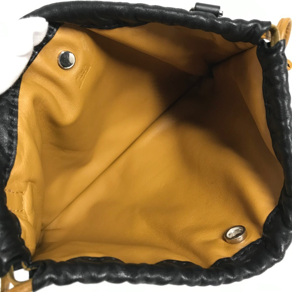 HERMES Piro drawstring pouch Makeup pouch, Cosmetics pouch, Shoulder bag, Pochette Pouch Anyo Miro Used