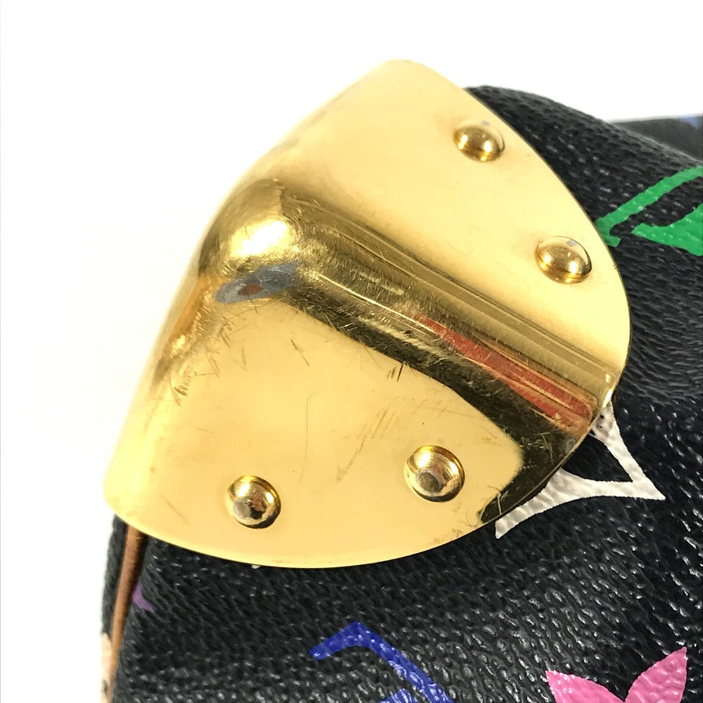 LOUIS VUITTON M92642 MonogramMulticolore Speedy30 Speedy 30 Mini Duffle Bag Hand Bag MonogramMulticoloreCanvas Noir Black Used