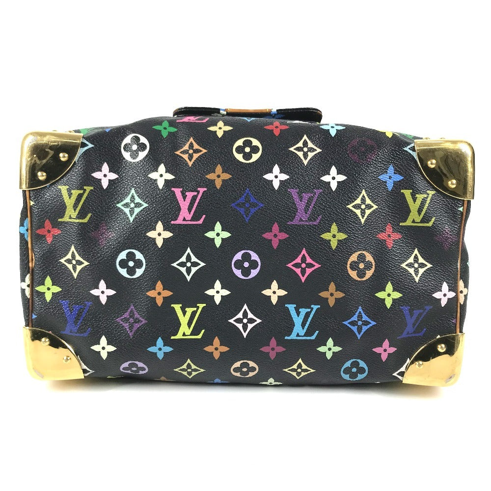 LOUIS VUITTON M92642 MonogramMulticolore Speedy30 Speedy 30 Mini Duffle Bag Hand Bag MonogramMulticoloreCanvas Noir Black Used