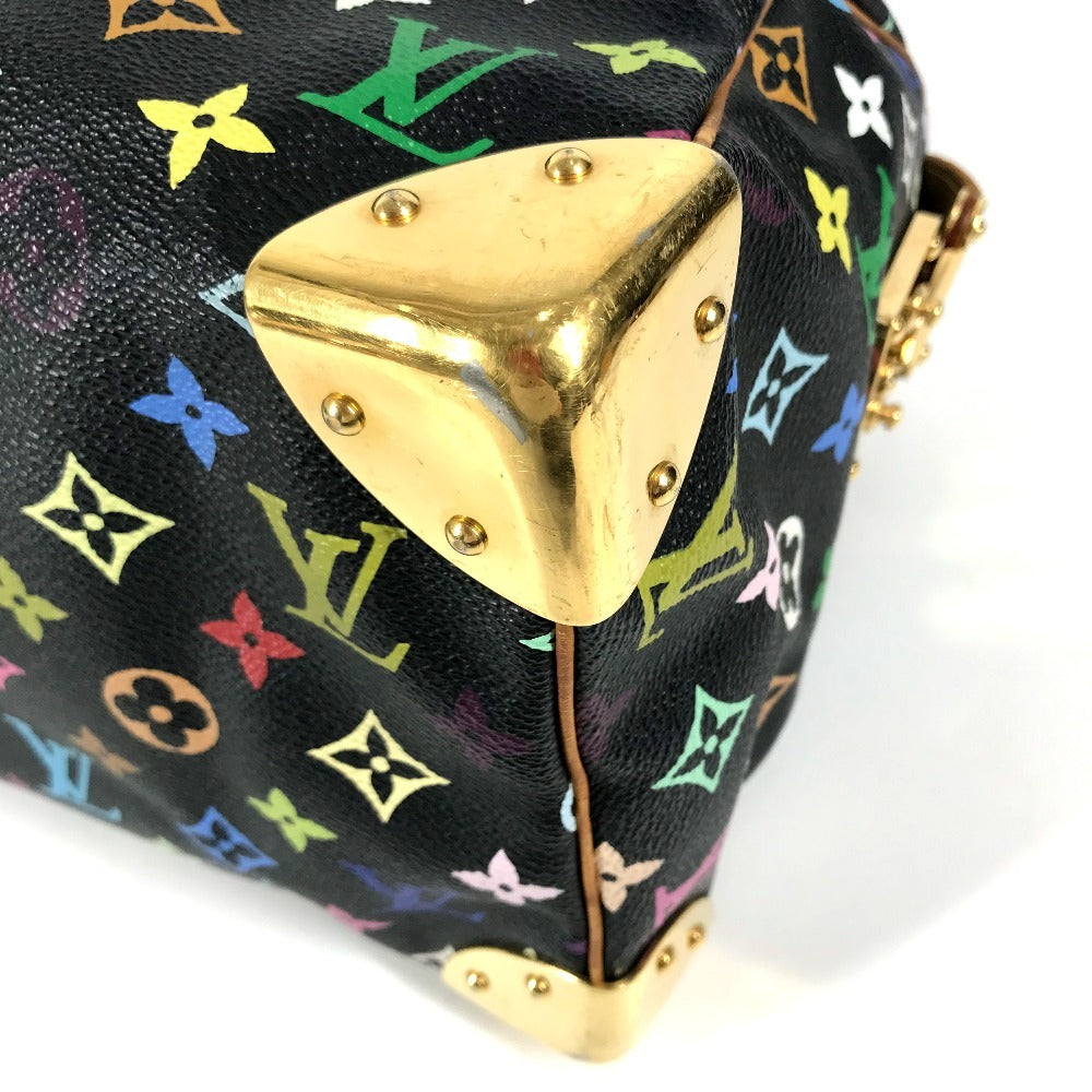 LOUIS VUITTON M92642 MonogramMulticolore Speedy30 Speedy 30 Mini Duffle Bag Hand Bag MonogramMulticoloreCanvas Noir Black Used