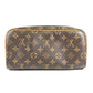 LOUIS VUITTON M44494 Monogram Dopp Kit Dopp Kit Bag Clutch Bag Pouch Cluch Bag MonogramCanvas Brown Used