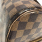 LOUIS VUITTON Damier Rivera MM Rivera MM Bags Tote Bag Mini Duffle Bag Hand Bag Damier Canvas Ebene Brown Used