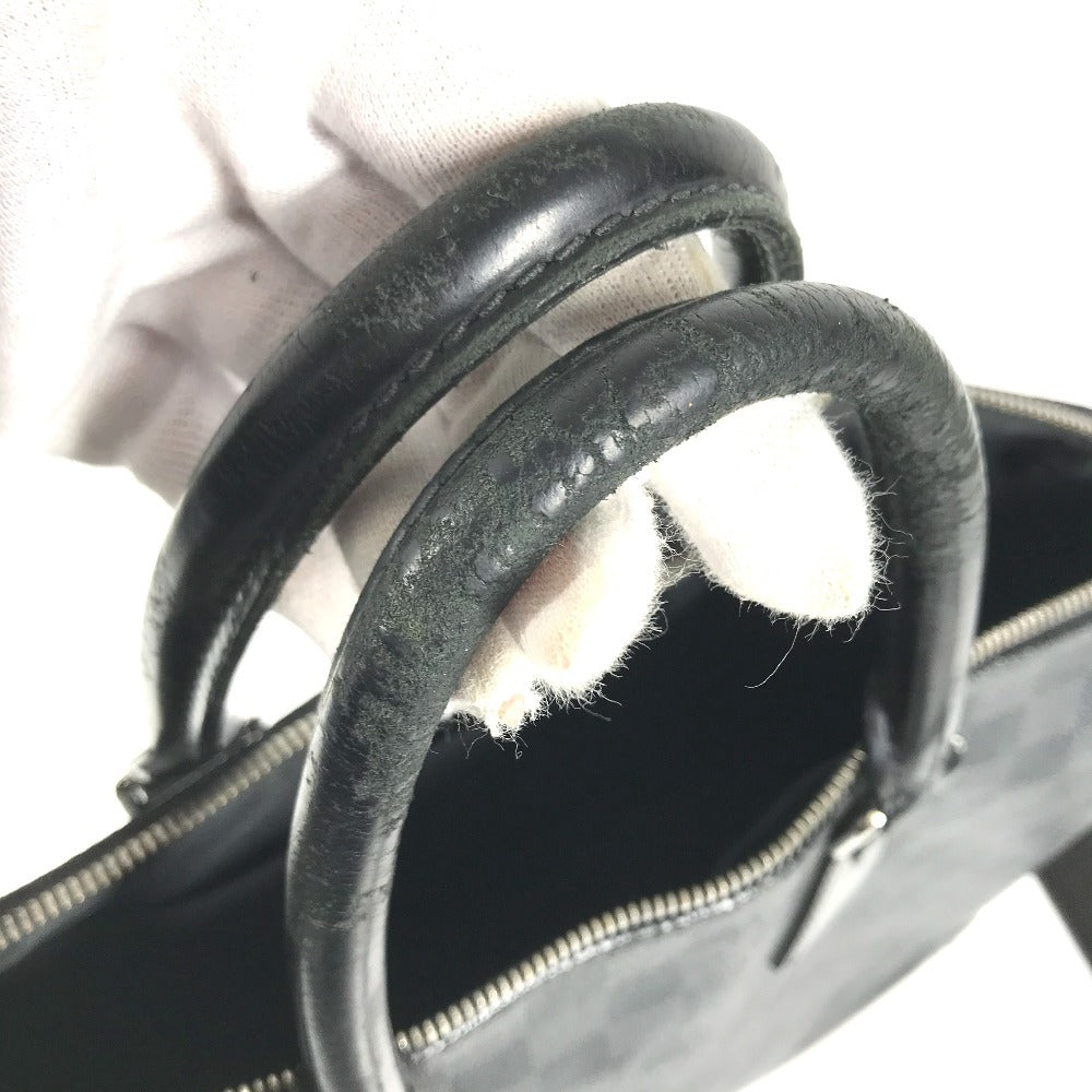 LOUIS VUITTON N48224 Damier Graphite Porto Document Jour PDJ Bag, Briefcase, Handbag, Document Bag Business bag DamierGraphiteCanvas Black Used