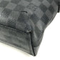 LOUIS VUITTON N48224 Damier Graphite Porto Document Jour PDJ Bag, Briefcase, Handbag, Document Bag Business bag DamierGraphiteCanvas Black Used
