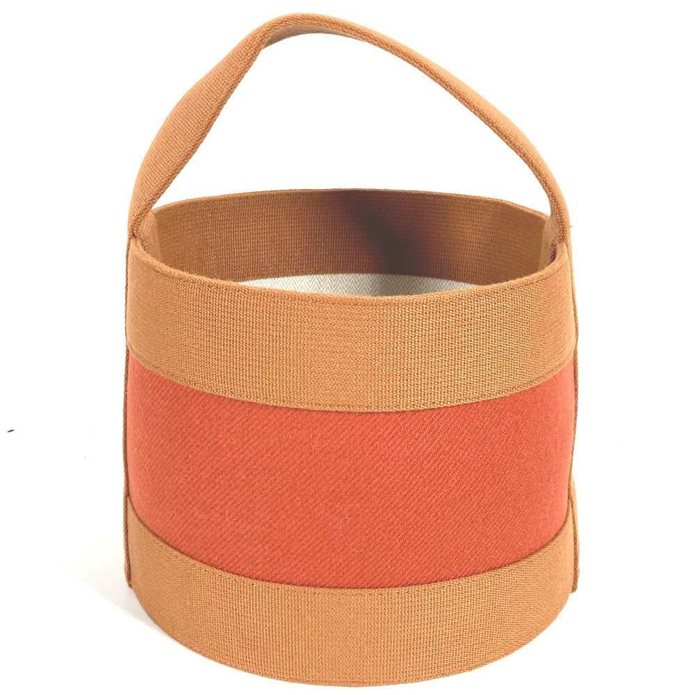 HERMES Bucket Basketsherwood PM Basketsherwood PM Bags and Interior Decor Hand Bag Orange Used