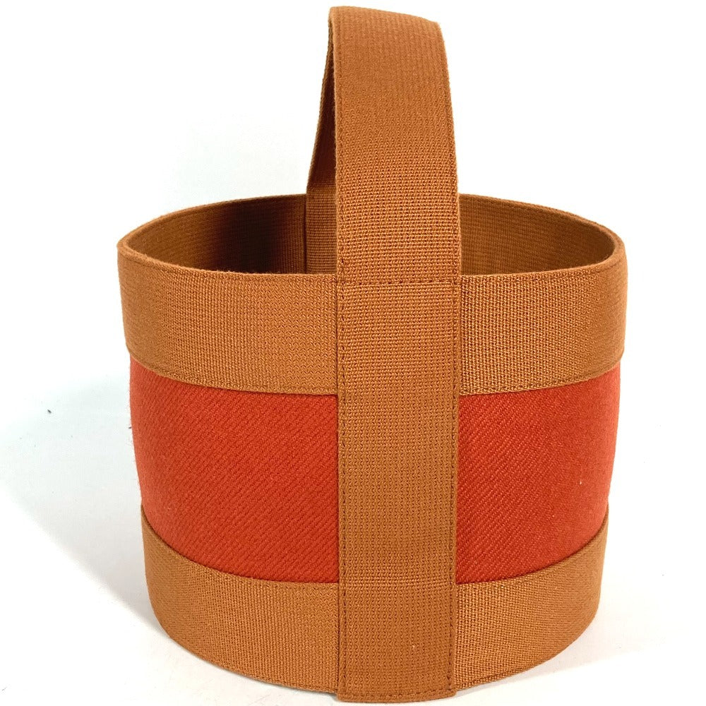 HERMES Bucket Basketsherwood PM Basketsherwood PM Bags and Interior Decor Hand Bag Orange Used