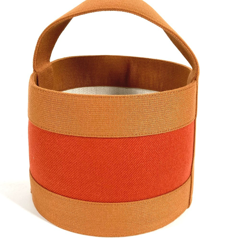 HERMES Bucket Basketsherwood PM Basketsherwood PM Bags and Interior Decor Hand Bag Orange Used