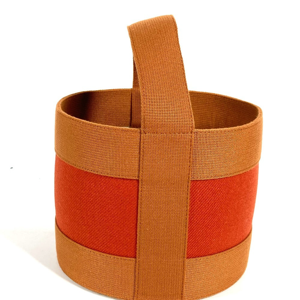 HERMES Bucket Basketsherwood PM Basketsherwood PM Bags and Interior Decor Hand Bag Orange Used