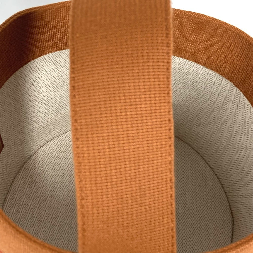 HERMES Bucket Basketsherwood PM Basketsherwood PM Bags and Interior Decor Hand Bag Orange Used