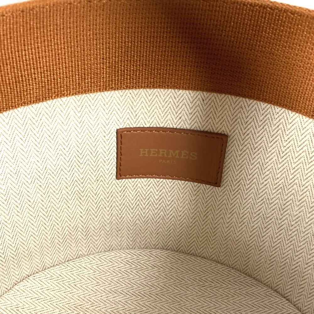 HERMES Bucket Basketsherwood PM Basketsherwood PM Bags and Interior Decor Hand Bag Orange Used