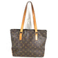 LOUIS VUITTON M51148 Monogram Cabas Piano Tote Bag shoulder bag Shoulder Bag MonogramCanvas Brown Used