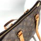 LOUIS VUITTON M51148 Monogram Cabas Piano Tote Bag shoulder bag Shoulder Bag MonogramCanvas Brown Used