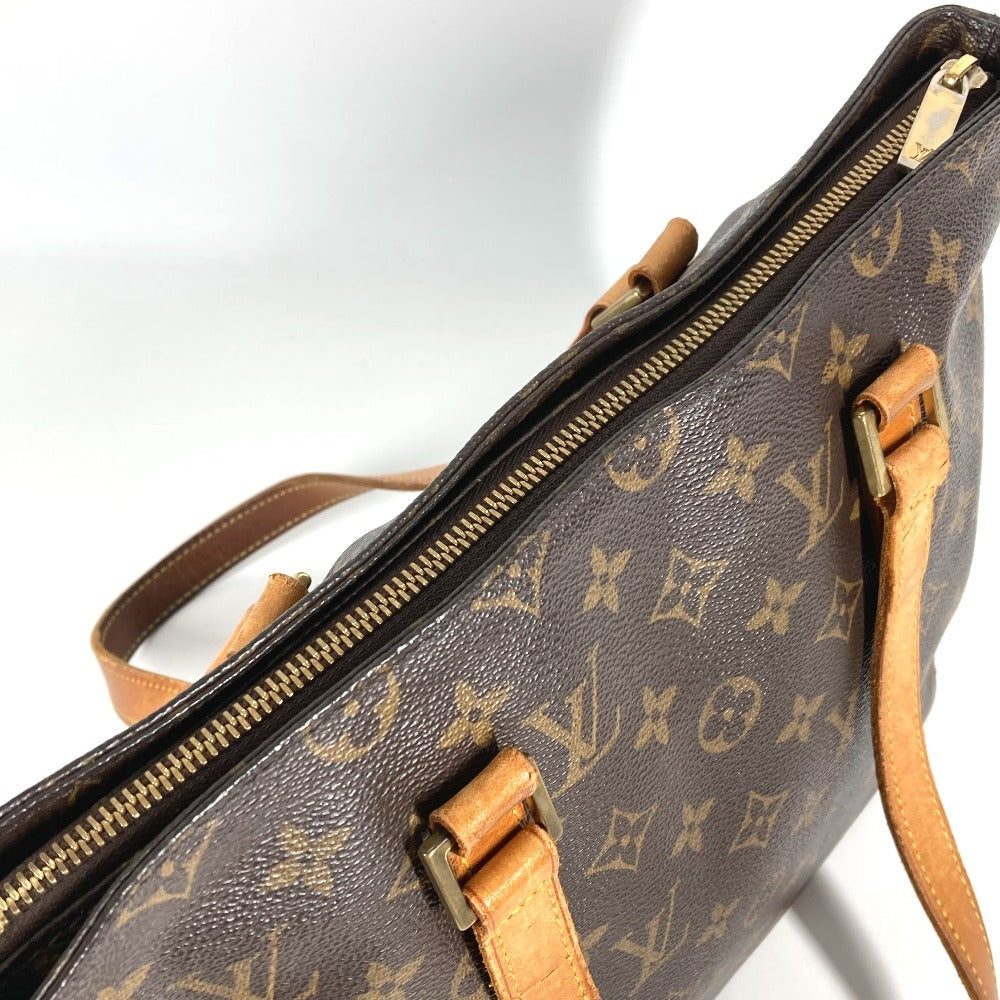 LOUIS VUITTON M51148 Monogram Cabas Piano Tote Bag shoulder bag Shoulder Bag MonogramCanvas Brown Used