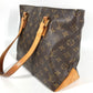 LOUIS VUITTON M51148 Monogram Cabas Piano Tote Bag shoulder bag Shoulder Bag MonogramCanvas Brown Used
