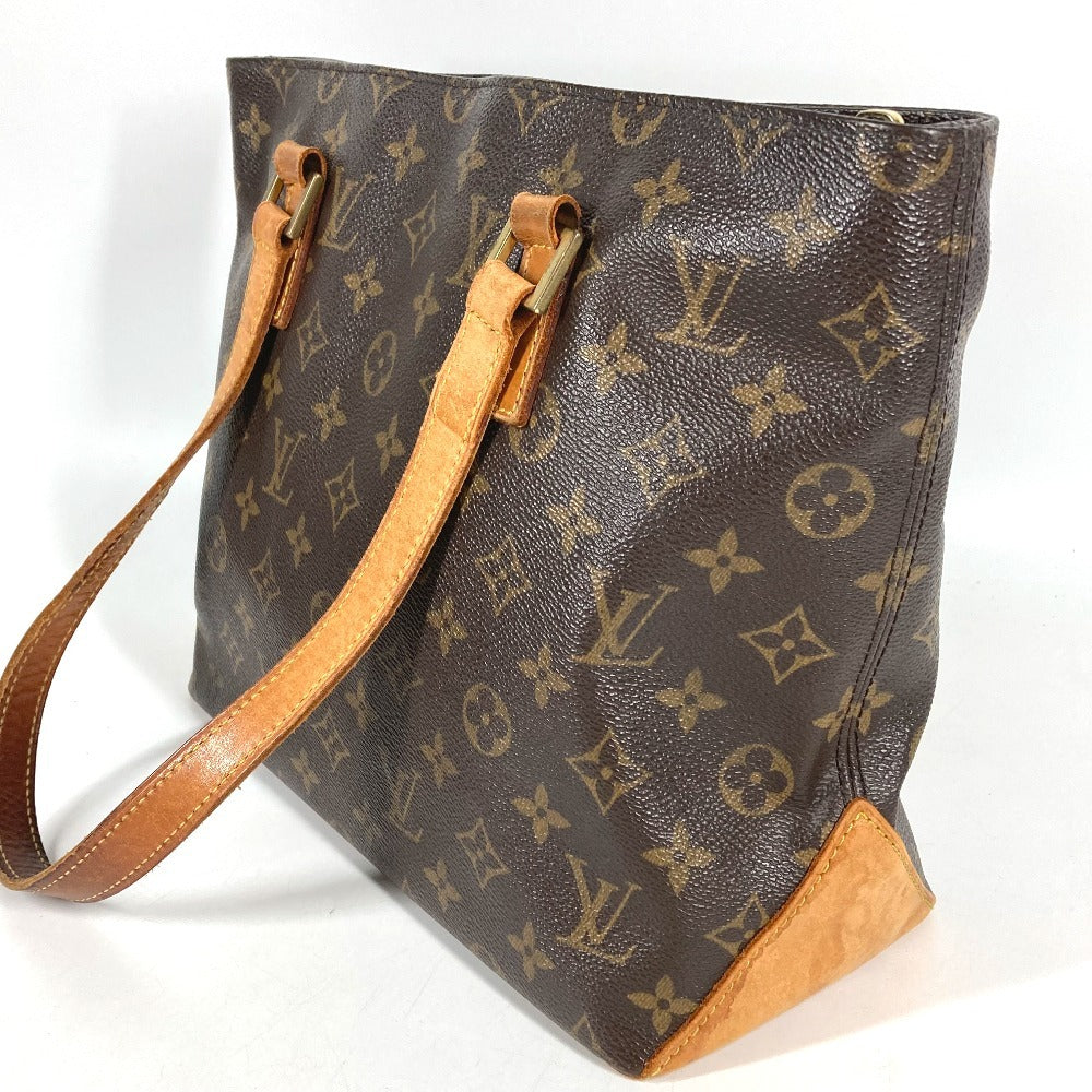 LOUIS VUITTON M51148 Monogram Cabas Piano Tote Bag shoulder bag Shoulder Bag MonogramCanvas Brown Used