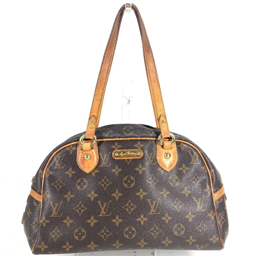 LOUIS VUITTON M95565 Monogram Montorgueil PM Montorgueil PM Shoulder Bag Duffle Bag Hand Bag Shoulder Bag MonogramCanvas Brown Used