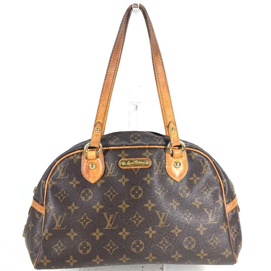 LOUIS VUITTON M95565 Monogram Montorgueil PM Montorgueil PM Shoulder Bag Duffle Bag Hand Bag Shoulder Bag MonogramCanvas Brown Used