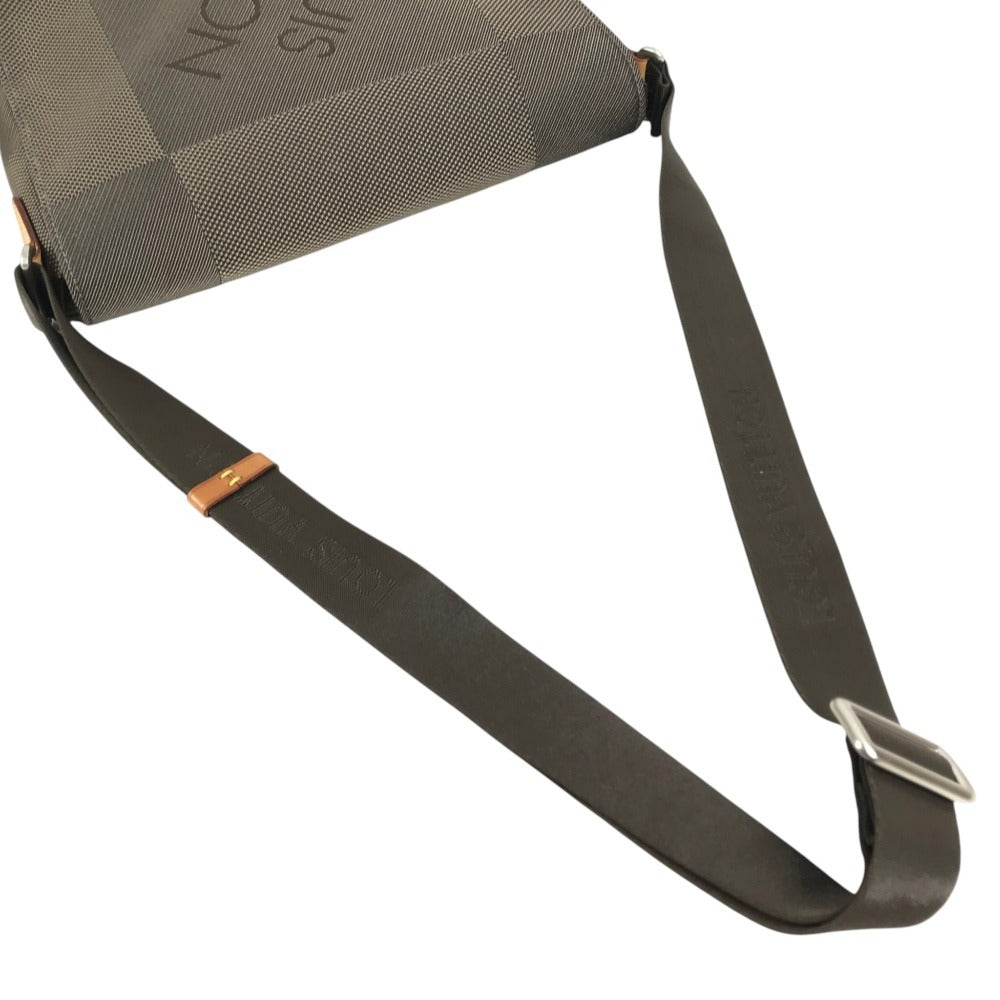LOUIS VUITTON M93030 Damier Geant Messager bag flap crossbody Shoulder Bag Damier GeantCanvas Terre khaki Used
