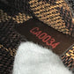 LOUIS VUITTON N51994 Damier Geronimos Bag Shoulder Bag Waist Pouch body bag Damier Canvas Ebene Brown Used