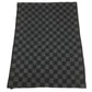 LOUIS VUITTON M70030 Damier Graphite charpes petit damier Men's scarves and accessories Scarf wool Black Used
