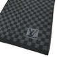 LOUIS VUITTON M70030 Damier Graphite charpes petit damier Men's scarves and accessories Scarf wool Black Used