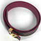 LOUIS VUITTON M0072W Monogram CeintureLV Initial 30mm Accessories LV Buckle belt MonogramCanvas Brown/Wine red Based Used