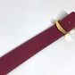 LOUIS VUITTON M0072W Monogram CeintureLV Initial 30mm Accessories LV Buckle belt MonogramCanvas Brown/Wine red Based Used