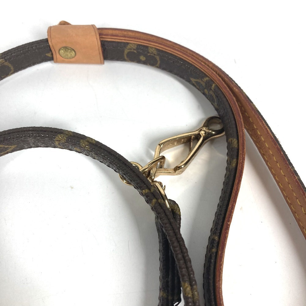 LOUIS VUITTON M58056 Monogram Laisse BaxterMM Dog Puppy Dog Pet Supplies Lead MonogramCanvas Brown Used
